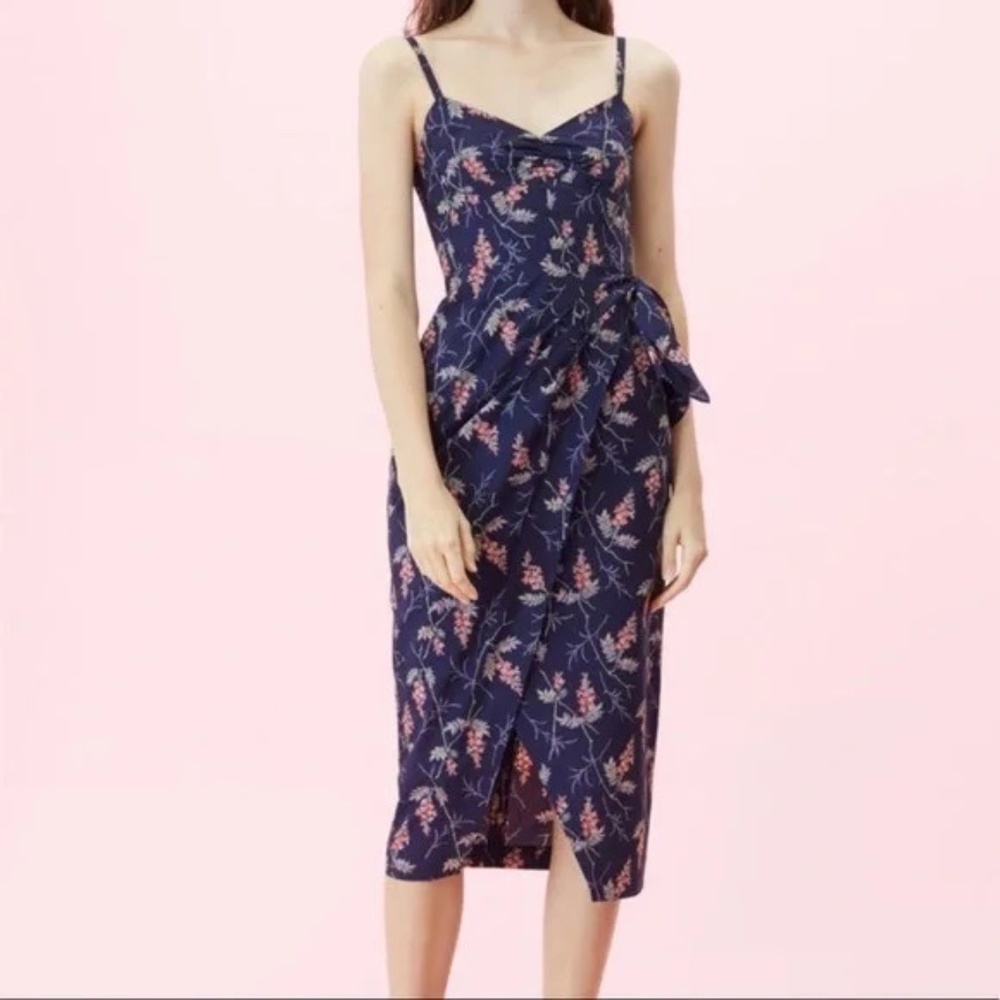 Rebecca Taylor Print Wrap Dress